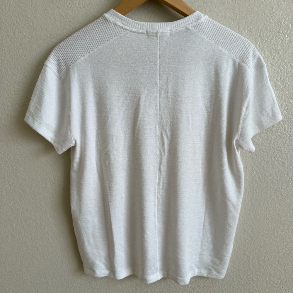 Rag & Bone White V-Neck Women's Top Size XS - Picture 9 of 12